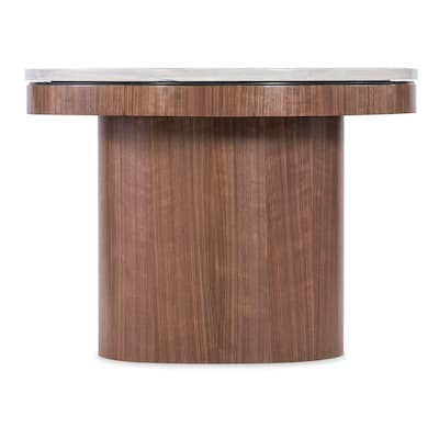 Hooker Furniture M09-80113-85 Vana 22" Diameter Marble Top End Table