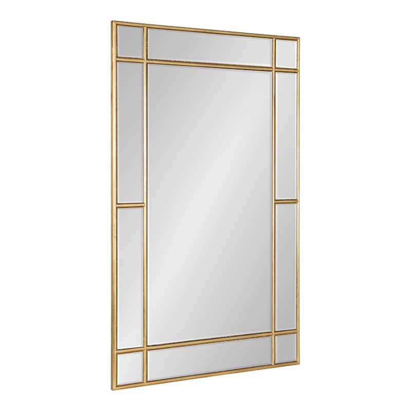 Kate and Laurel Westgate Framed Wall Mirror - 24x36 - Gold
