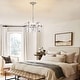 preview thumbnail 29 of 42, Casandra 5-light Drum Crystal Glass Chandelier - 18.5 inches in diameter x 16.5 inches H
