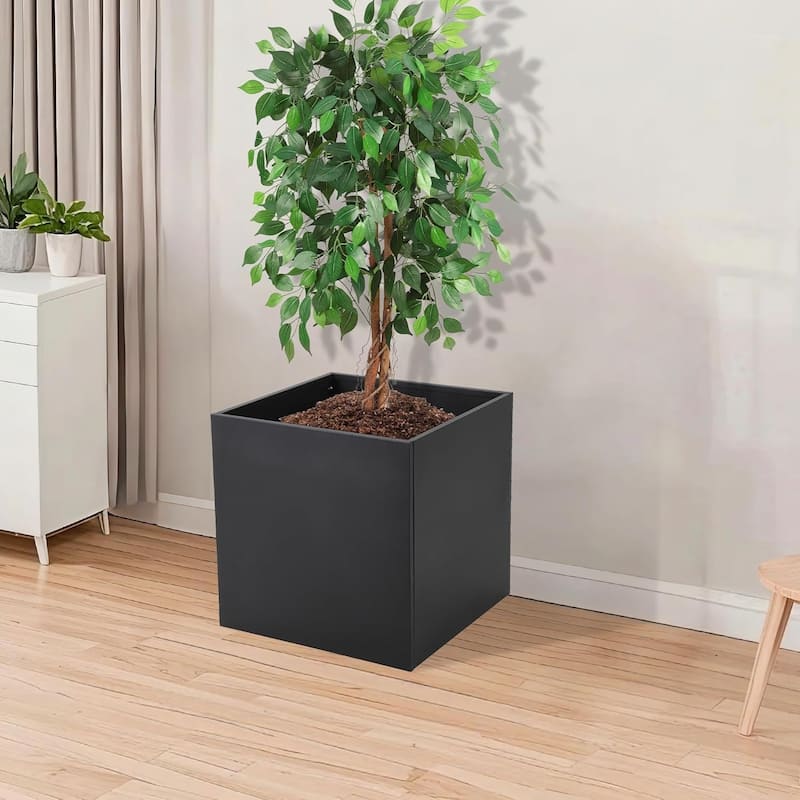 47x18x72inch Raised Garden Bed with Trellis with Drainage and Climbing Support - 26*26*26inch