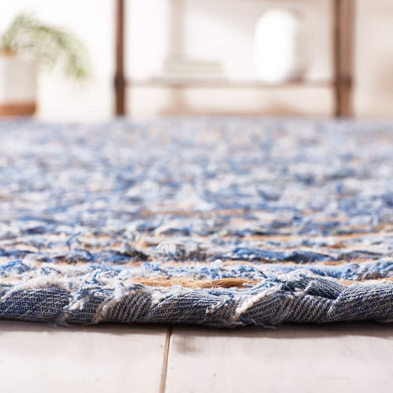 SAFAVIEH Handmade Cape Cod Marget Boho Coastal Jute Rug