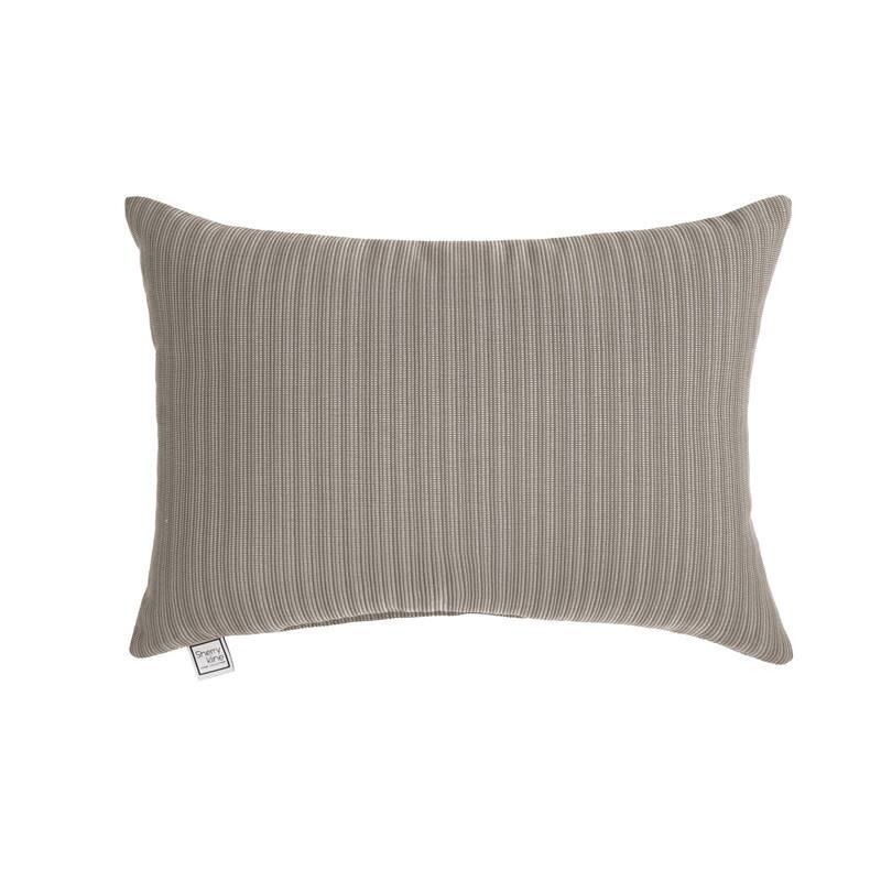 Sherry Kline Island Breeze Knige Edge Indoor/Outdoor Pillow Set of 2 - 13"x18" - Mushroom