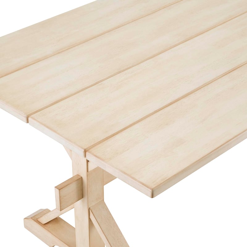 Windchime 71" Wood Dining Table - N/A