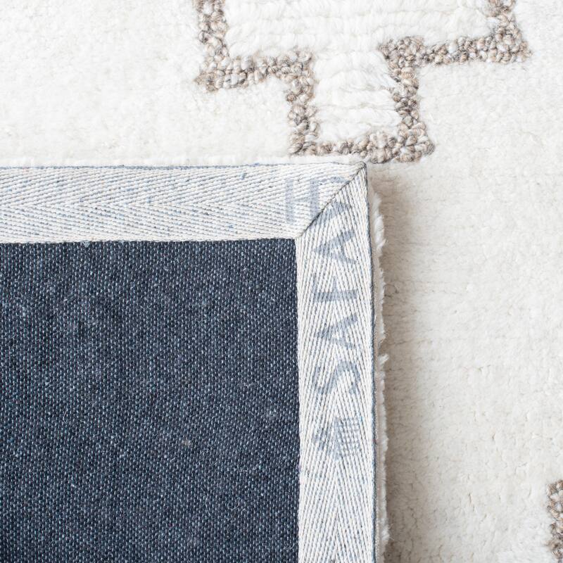 SAFAVIEH Handmade Casablanca Shag Kika Wool Rug