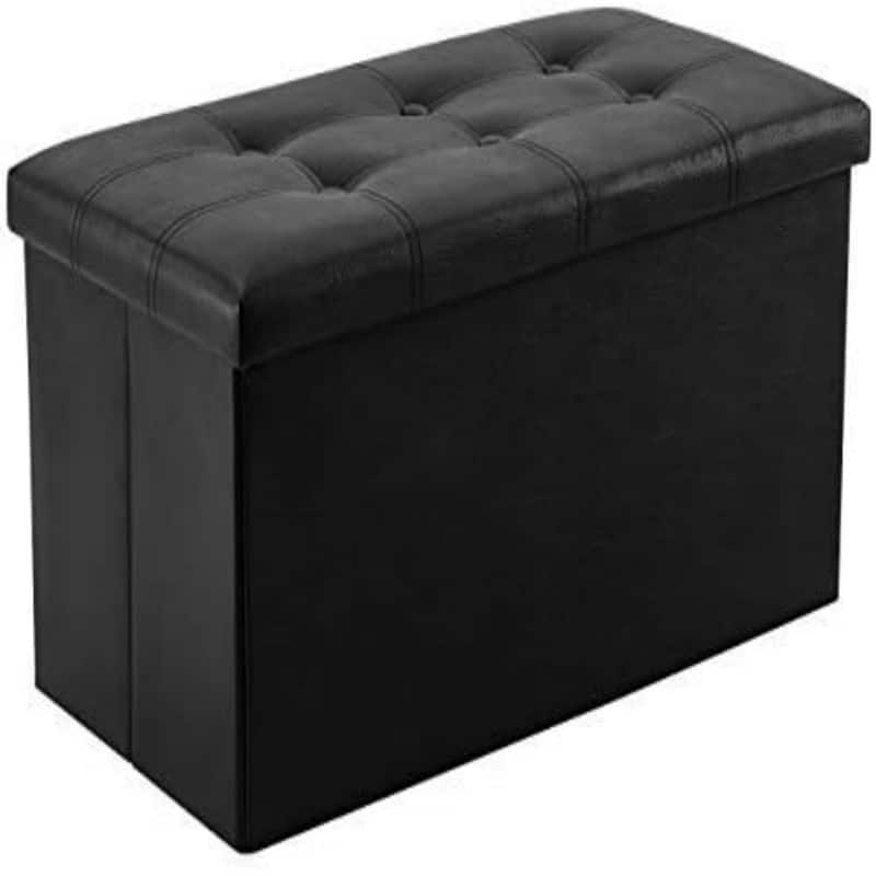 30 inches Folding Storage Ottoman 80L