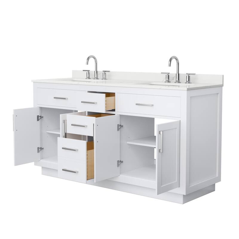 Wyndham Collection WCG262666D-QTZ-US3MXX Beckett TK 66" Free Standing