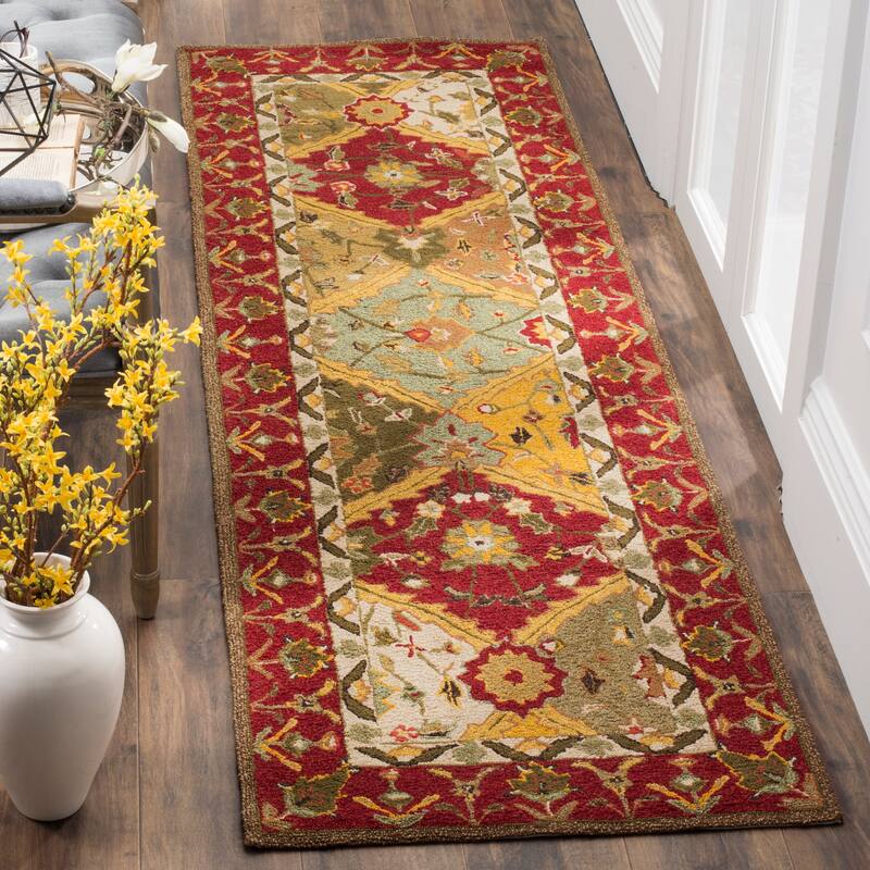 SAFAVIEH Handmade Easy Care Marti Oriental Rug