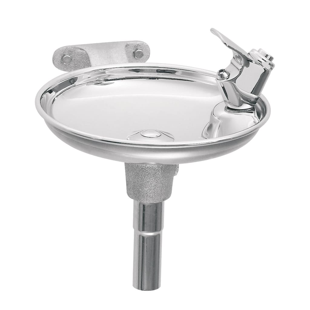 Haws Single bubbler, wall mounted, drinking fountain with round
