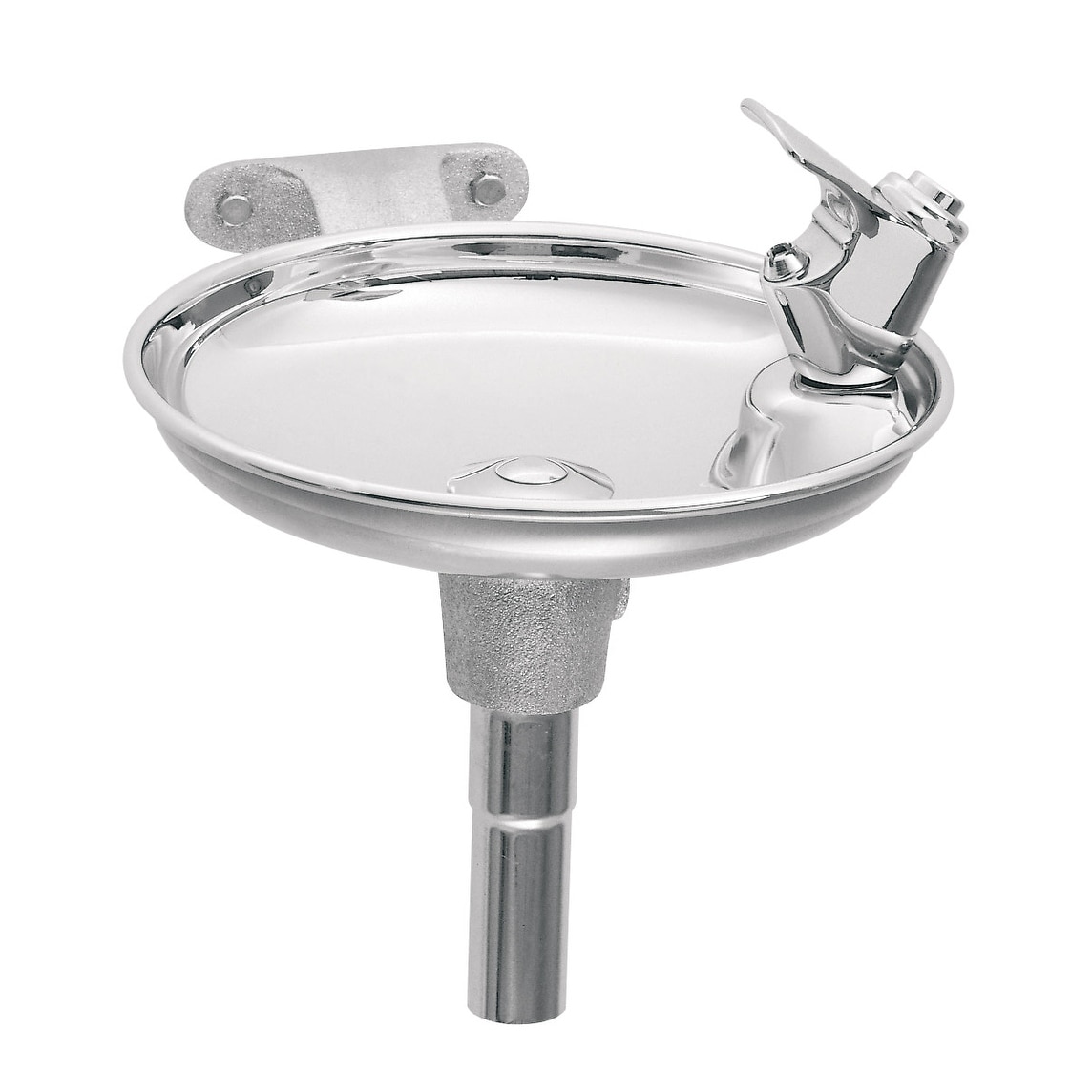 Haws Single bubbler, wall mounted, drinking fountain with round