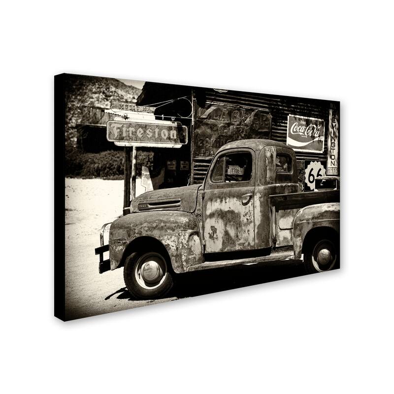 Philippe Hugonnard 'US Truck' Canvas Art