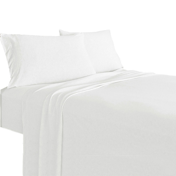 Empyrean Microfiber Fitted Sheet, Extra Deep 18-21 Pocket, Queen, White