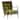 Burlington Polyester Velvet Upholstered Occasional Chair, Olive Green