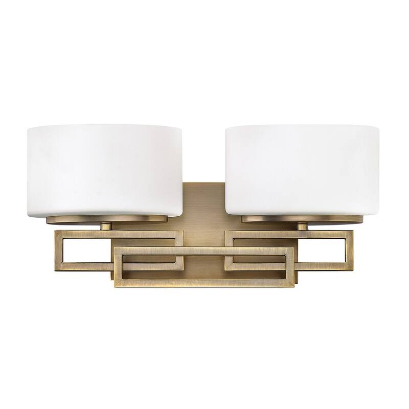 Hinkley Lighting Lanza 2 Light 16.25" Wide Bathroom Vanity Light with - Brushed Bronze