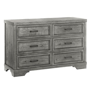 Foundry 6-Drawer Wood Dresser