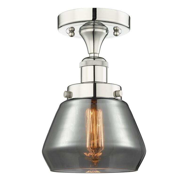 Innovations Lighting Fulton - 1 Light 7" Semi-Flush Mount