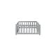 preview thumbnail 79 of 84, Montessori Twin Size Toddler Floor Bed with Fence without Door, Open-row Design Wood Frame Platform Bed with Safety Guardrails
