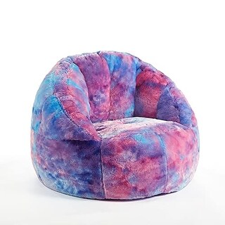 Heritage Kids Blue,Purple,Pink Kids Bean Bag Chair
