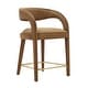 preview thumbnail 7 of 44, Pinnacle Performance Velvet Counter Stool Set of Two