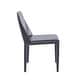 preview thumbnail 21 of 38, Porthos Home Fei Dining Chairs Set of 2, Bridle Leather and Steel