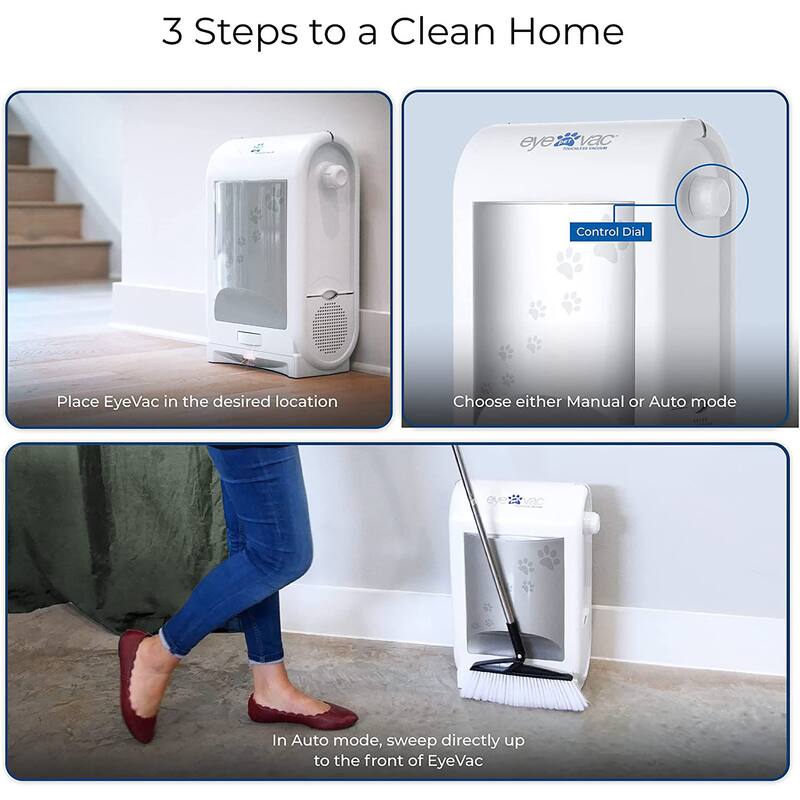 Eyevac Pet Touchless Vacuum - 1.6 Gallon