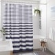 preview thumbnail 30 of 39, Madison Park Ariana Ombre Waffle Shower Curtain