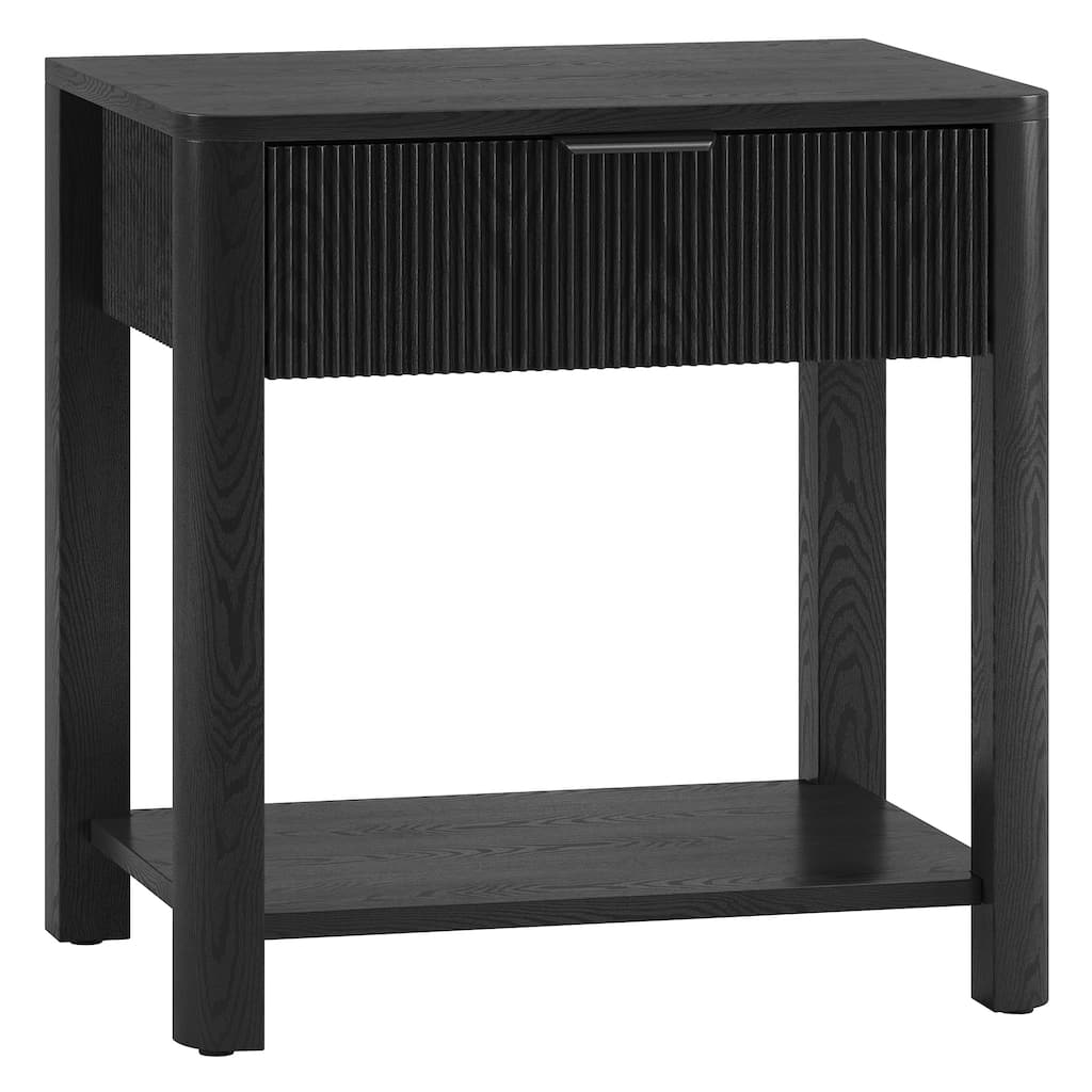 Pomona 24" Wide Rectangular Fluted Nightstand