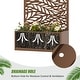 preview thumbnail 62 of 103, 72 in Metal Movable Planter Box with Trellis Privacy Screen Lockable Wheels