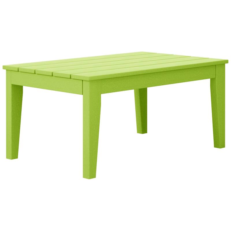 Laguna Poly Coffee Table - Lime