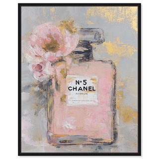 Fashion in a Bottle II Glam Art Framed Canvas Print by Art Remedy - Bed ...