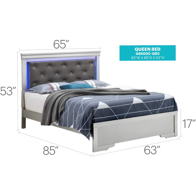 Lorana Queen Panel Beds