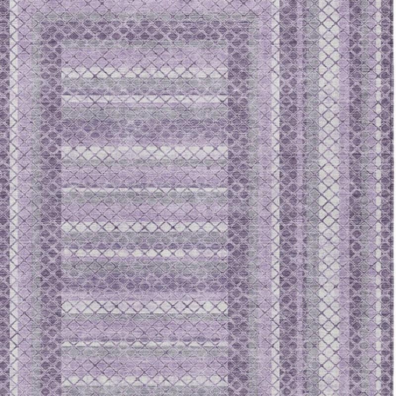 HomeRoots Geometric Transitional Rectangle Outdoor Rug