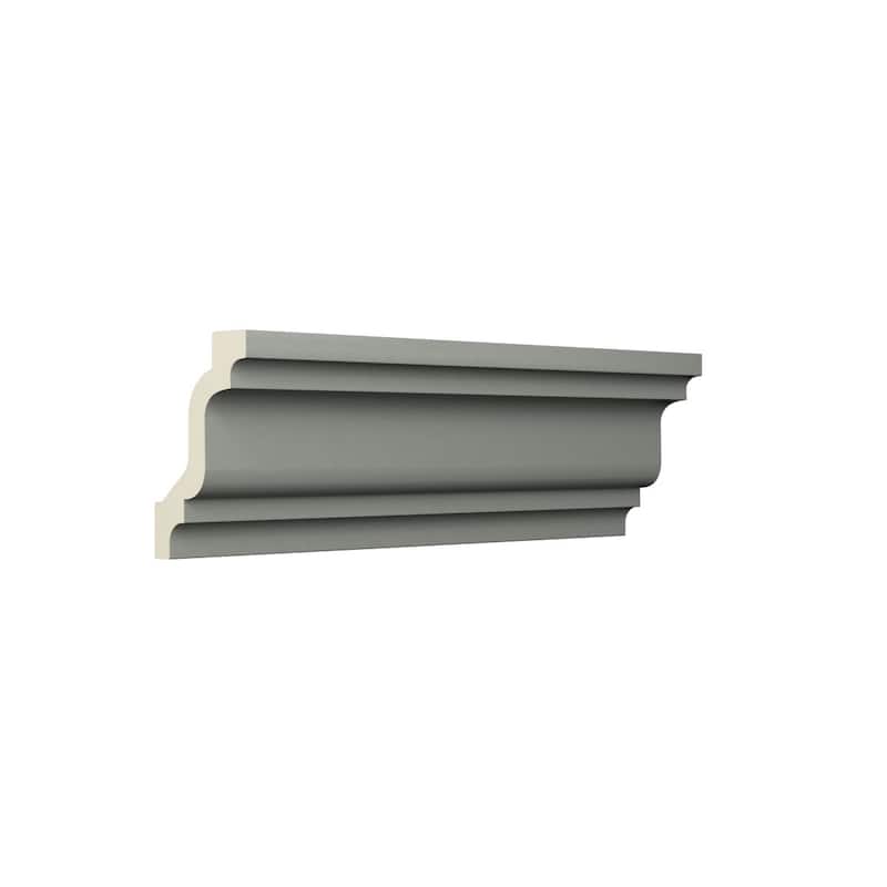 2"H x 3 1/8"P x 3 3/4"F x 94 1/2"L Alia Crown Moulding - 1-Pack