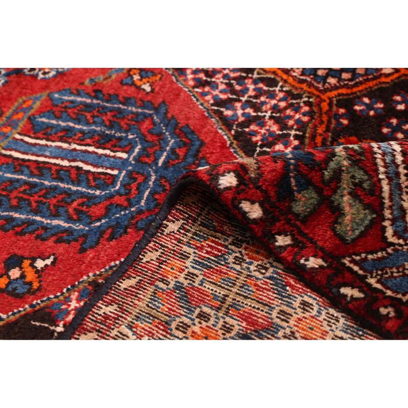 ECARPETGALLERY Hand-knotted Anadol Red Wool Rug - 4'4 x 7'5