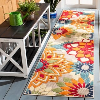 SAFAVIEH Cabana Tamayo Indoor/ Outdoor Waterproof Transitional Rug