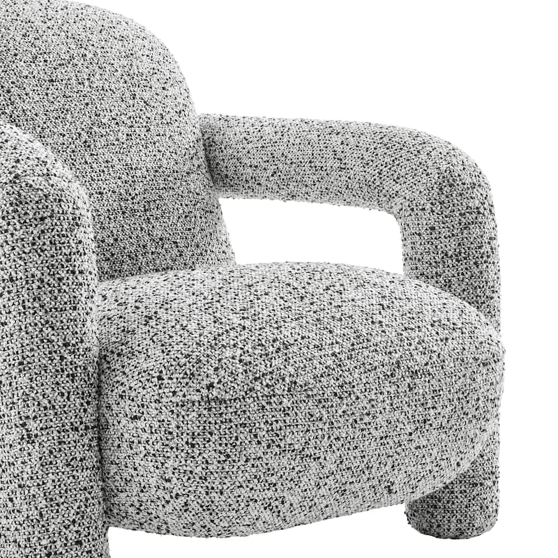 NPD Furniture Maverick Boucle Accent Arm Chair