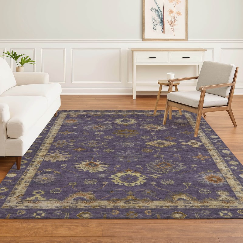 Premium Washable Super Soft Classic Traditional Mayfield Rug