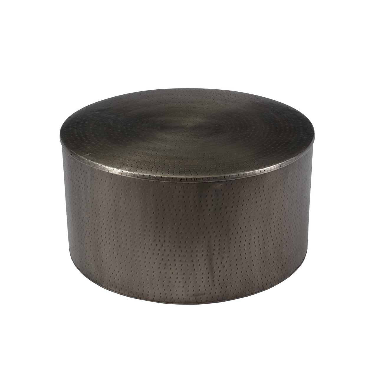 Manila cylinder drum coffee table clearance