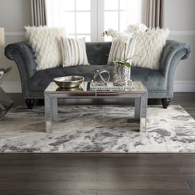 Nourison Home Neutral Modern Abstract Area Rug