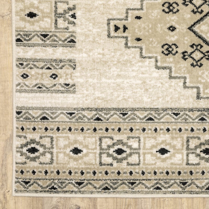 Style Haven Prescott Tribal Medallions Area Rug