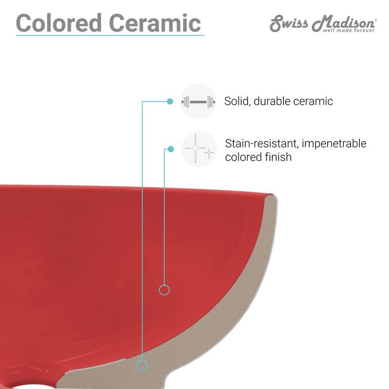 Classe 16" Ceramic Sink