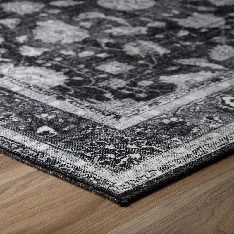 Addison Kensington Casual Vintage Non-skid Area Rug