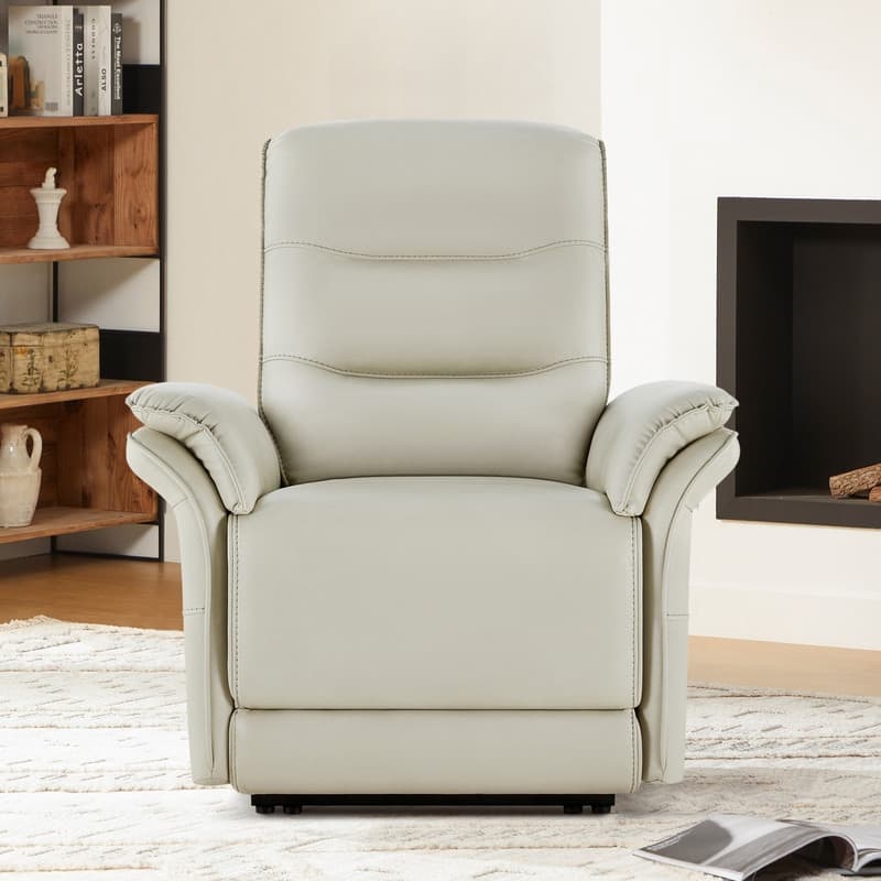Spruce & Spring Dual Motor Zero Gravity Power Recliner with Power Headrest