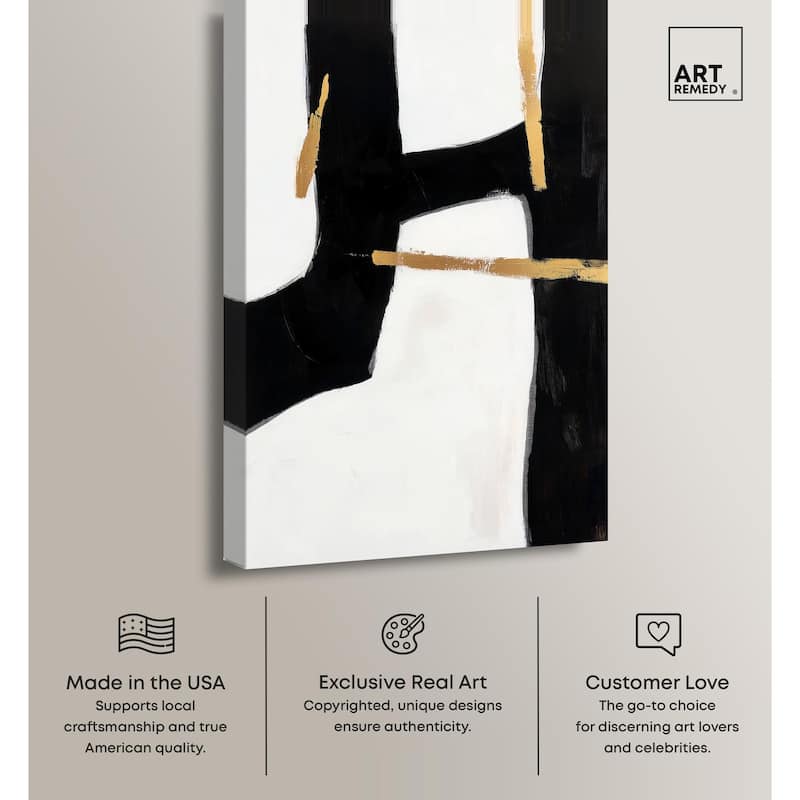 Dichotomy I Canvas by Art Remedy, Gallery Wrapped