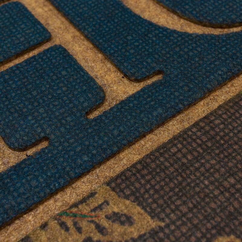 Mohawk Home Cozy Jacobean Slate 2' X 3' Door Mat