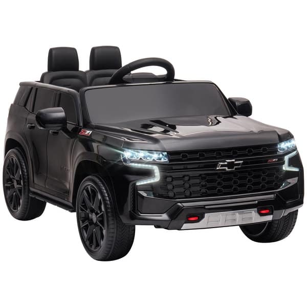 slide 2 of 11, Licensed Chevrolet TAHOE 12V Kids Ride On Car with Remote, Shock Absorbers