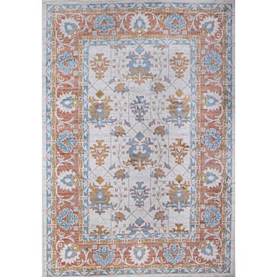 Bashian Brinn Ivory Transitional Area Rug