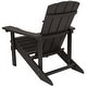 preview thumbnail 33 of 126, All-weather Poly Resin Wood Outdoor Adirondack Chair (Set of 4)