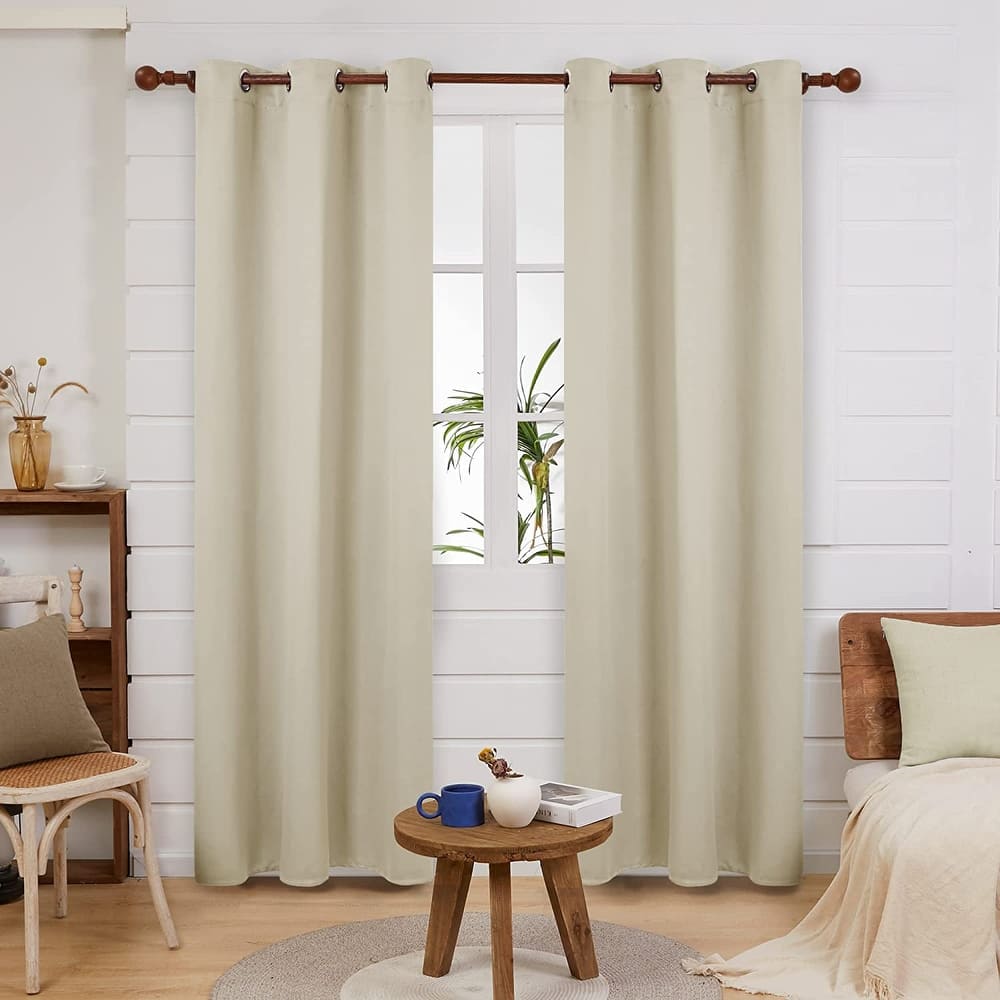 Deconovo Solid 42 Width Curtain Panel (1 Panel)