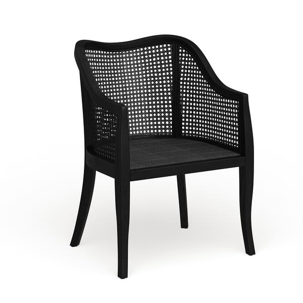 SAFAVIEH Maika Cane Dining Chair 23.6" x 23.8" x 32.7" On Sale