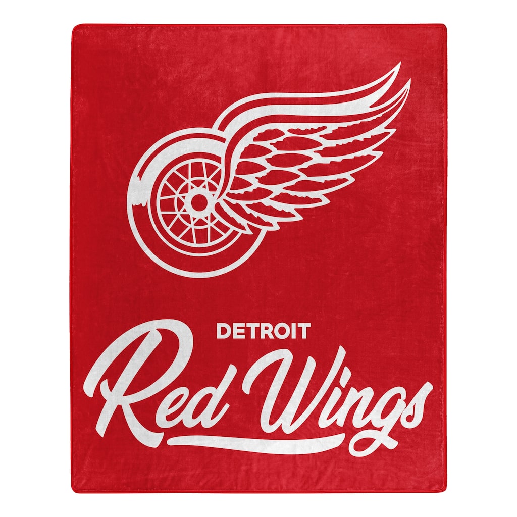 NHL 070 Red Wings Signature Raschel